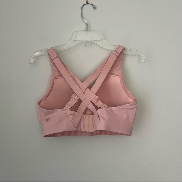 Lululemon Energy Bra High Support Pink Women's Size 34C - Picture 3 of 6